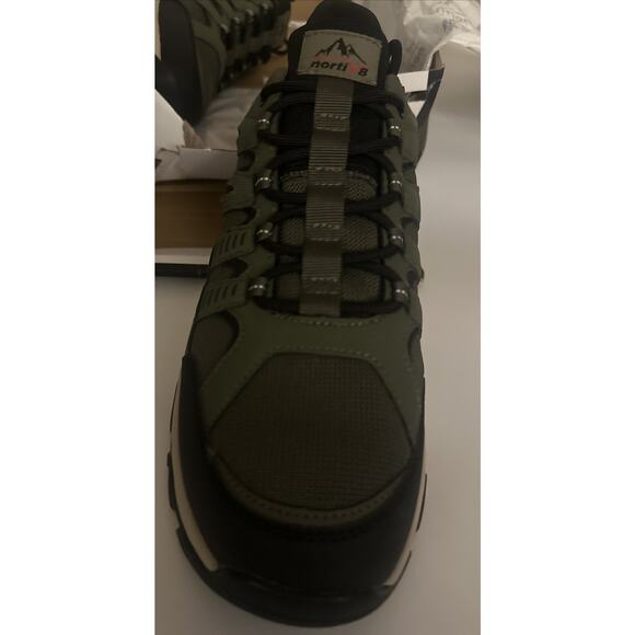 NORTIV 8 Men's Slip on Hiking Shoes Lightweight Trekking Size 12 Box Damaged - Picture 7 of 9